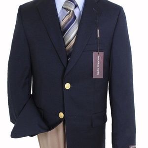 Blazer,  Navy,   Michael Kors, Boys 10